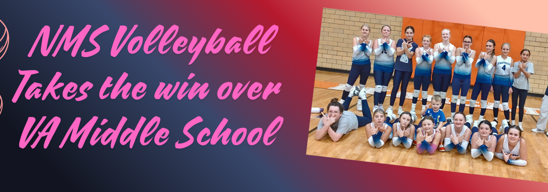NMS volleyball take the win over VA Middle