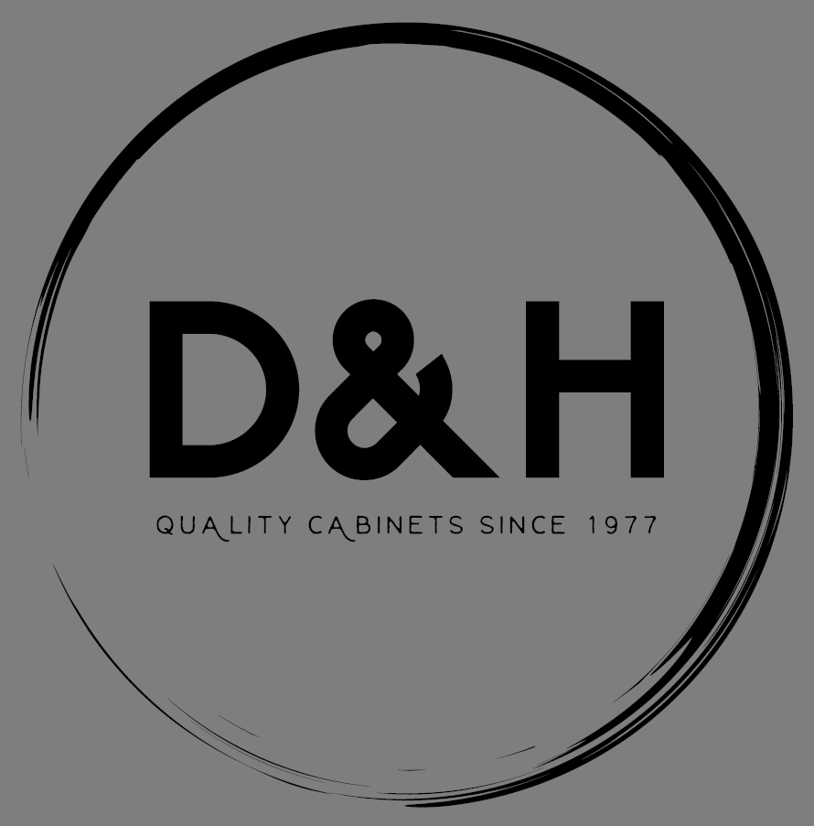 D&H Cabinets logo