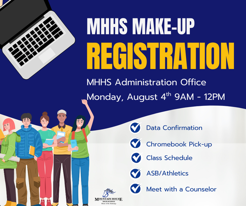 MHHS Make-Up Registration Featured Photo