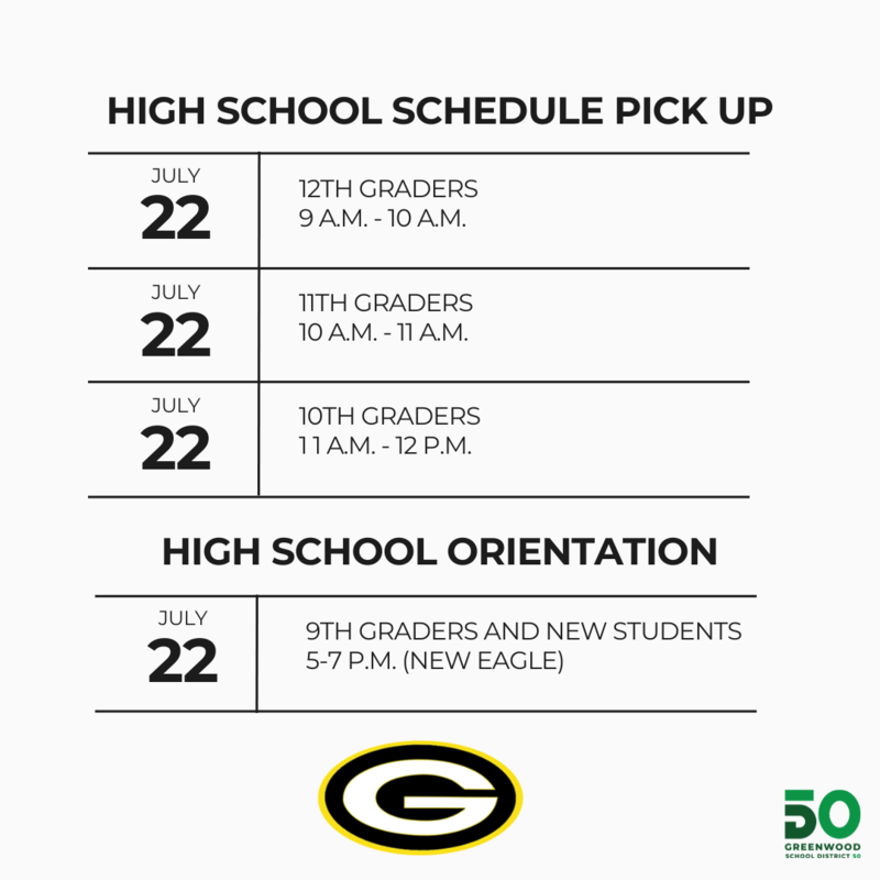 GHS Schedule