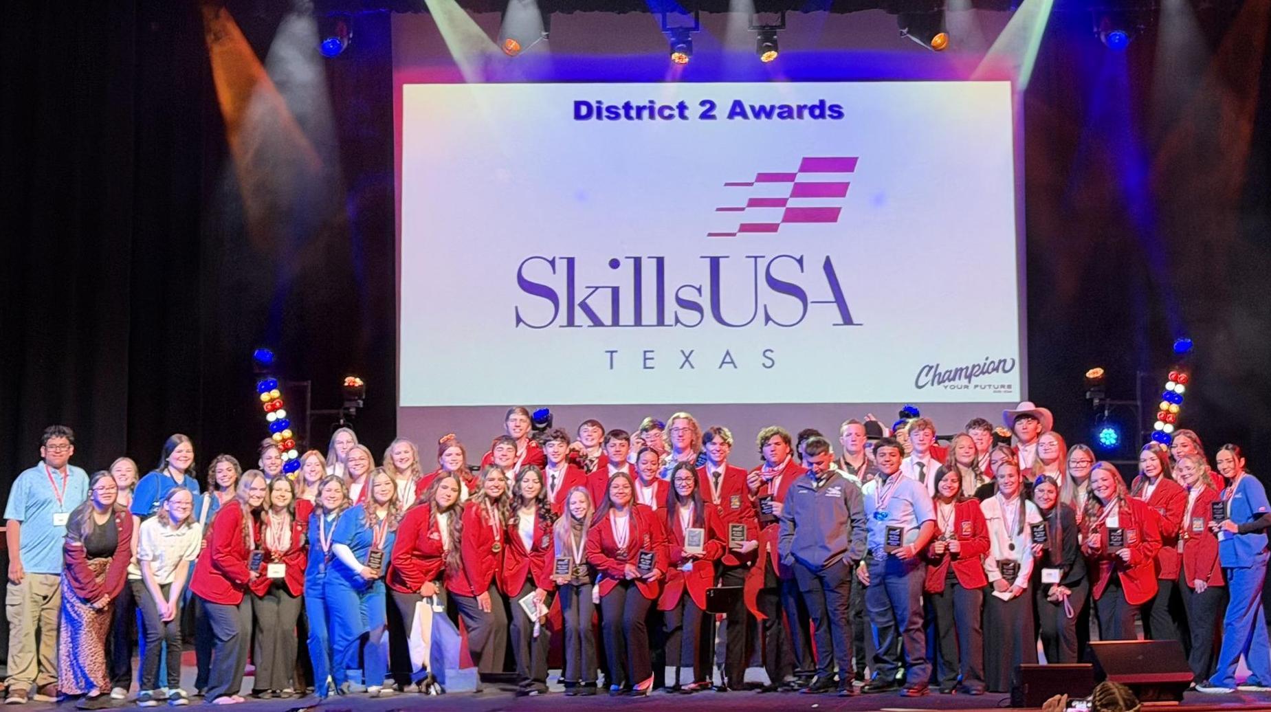 Seminole High School SkillsUSA take 92 Medals at
District Competition