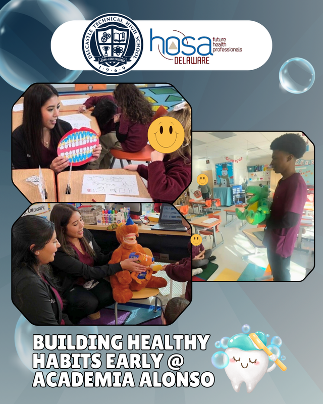 Delcastle HOSA Community Outreach Dental Assisting