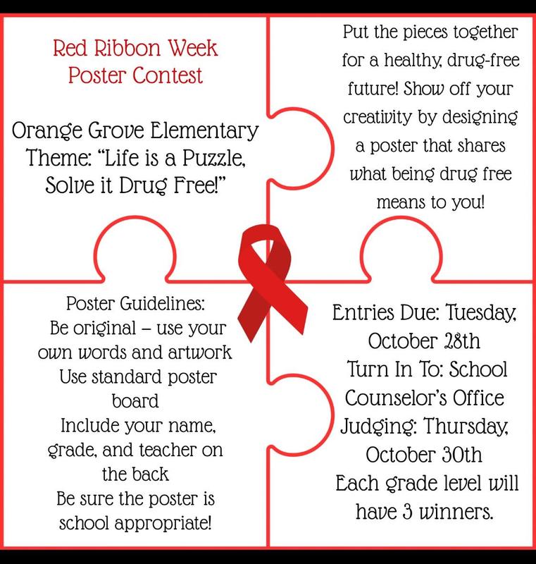 Red Ribbon Week Poster Contest Featured Photo