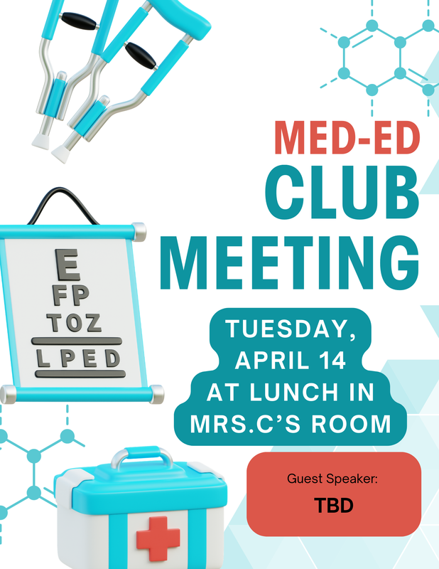 Med-Ed Club 4/14/26
