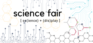 Science Fair on electric background