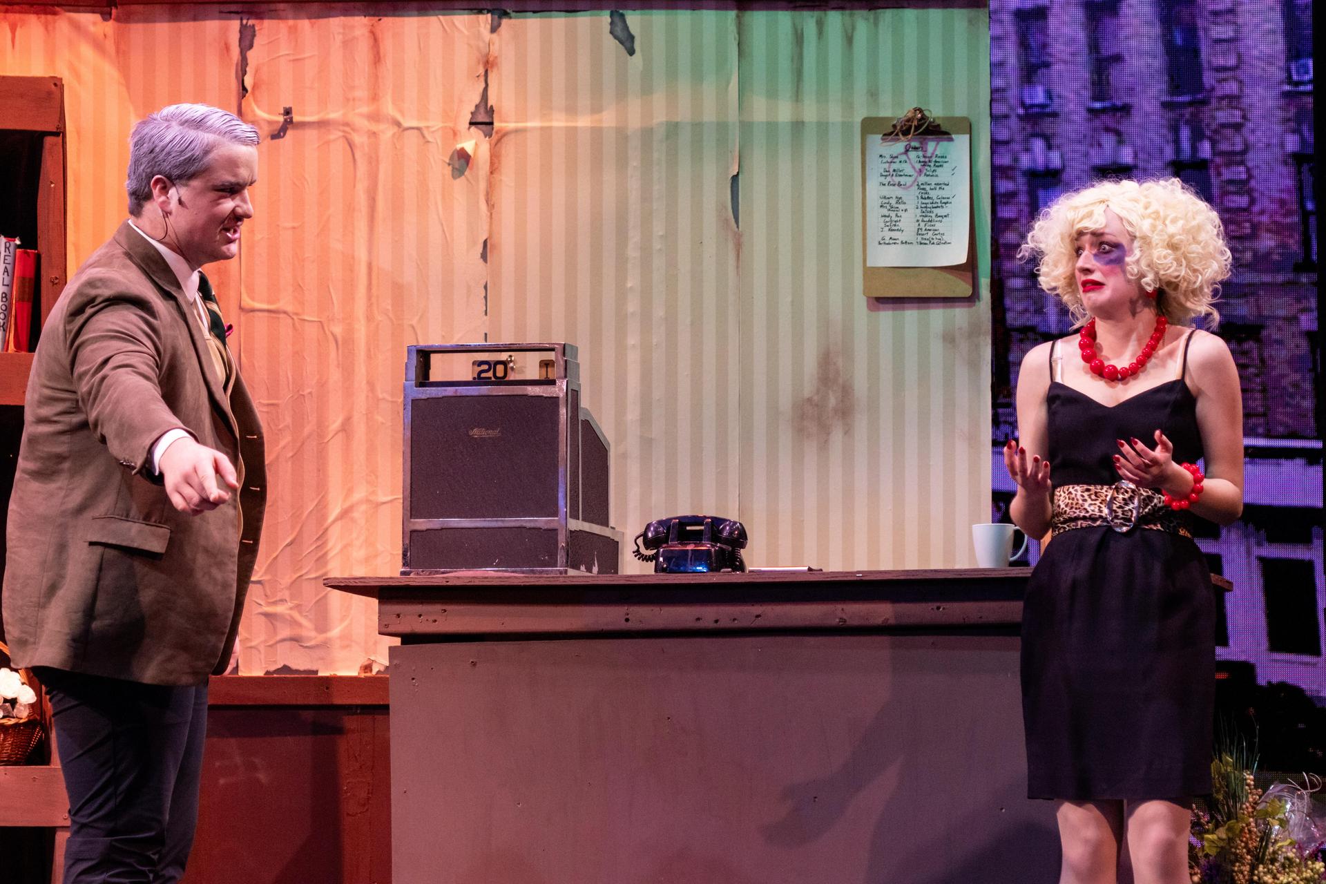 A scene from Little Shop of Horrors