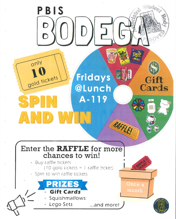 Bodega Raffle DEC