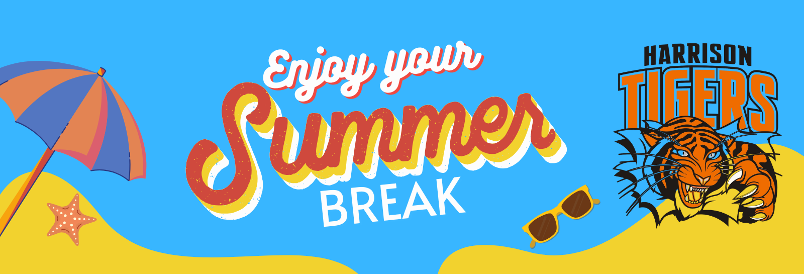 Summer Banner for Harrison Homepage