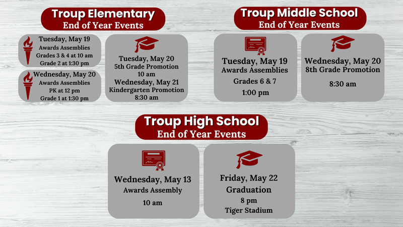 end-of-year events