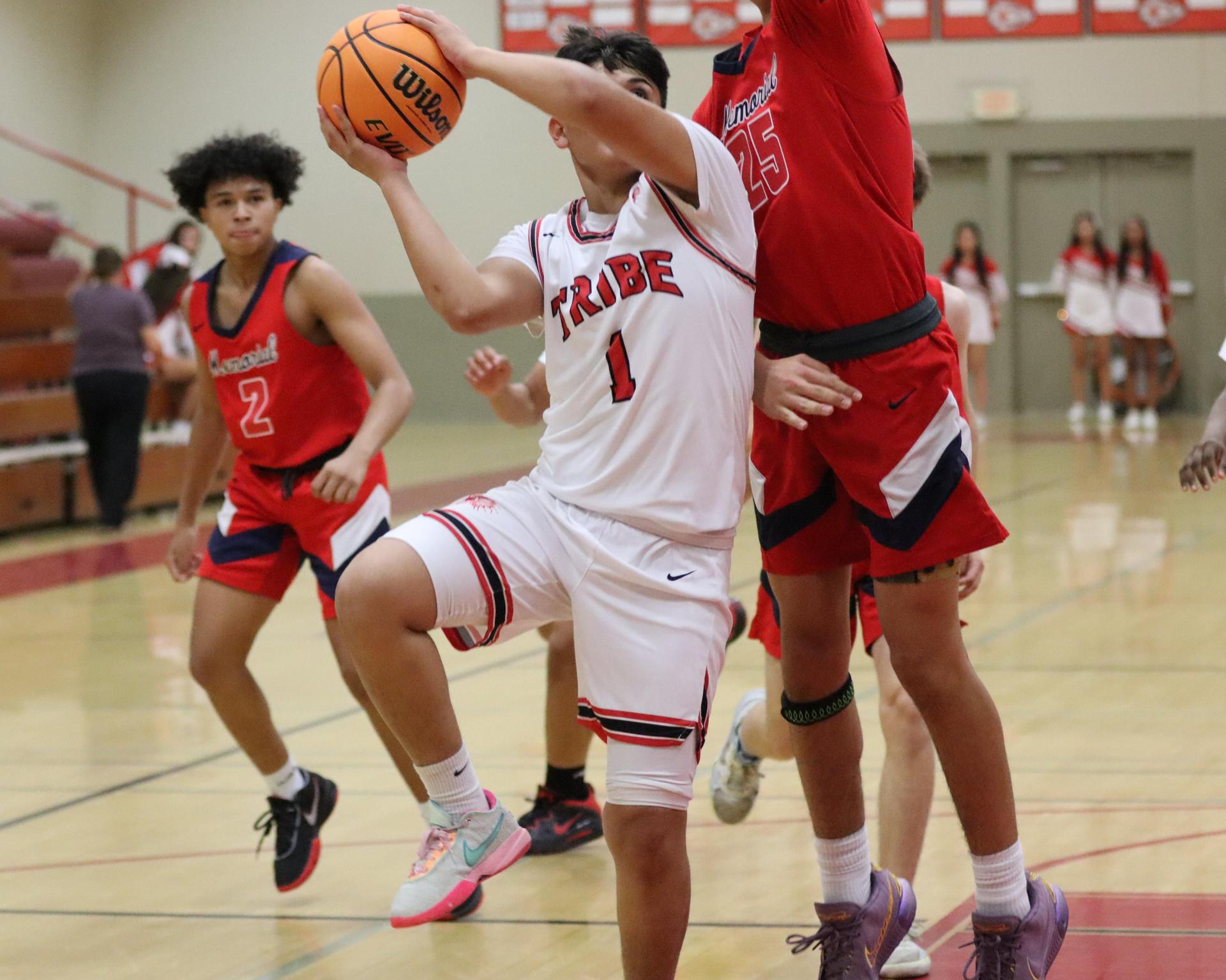 Junior Varisty boys playing against san joaquin memorial