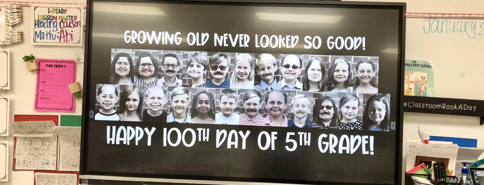 100 days of school