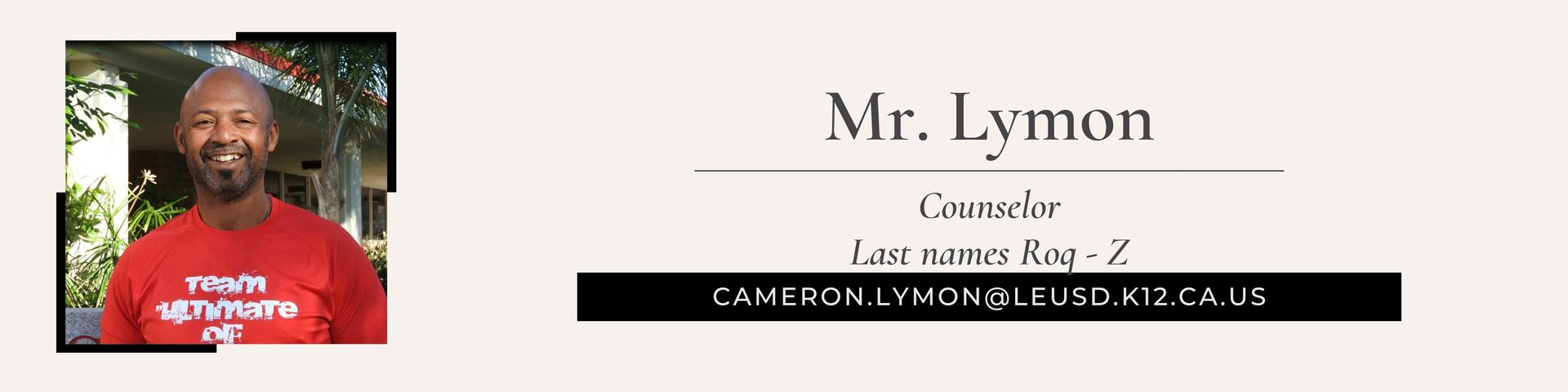 Mr. Lymon