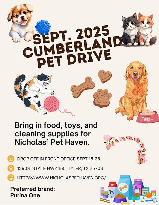 CAMS Pet Drive Fundraiser