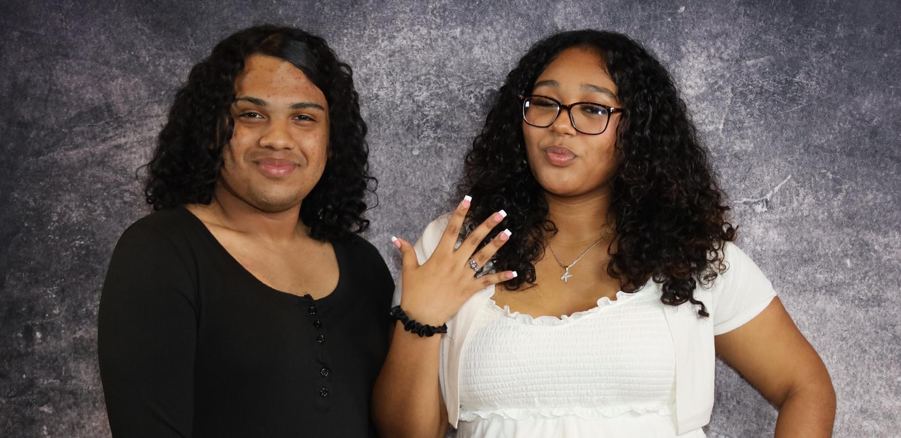 Senior Ring Ceremony Family Photo