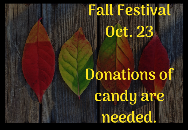 Fall Festival is October, 23 Thumbnail Image