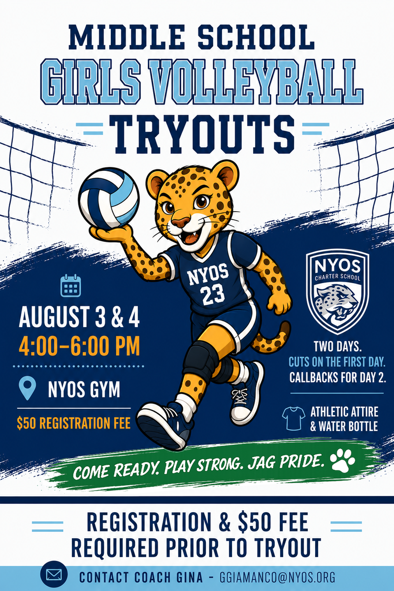 MS Girls Volleyball Tryouts