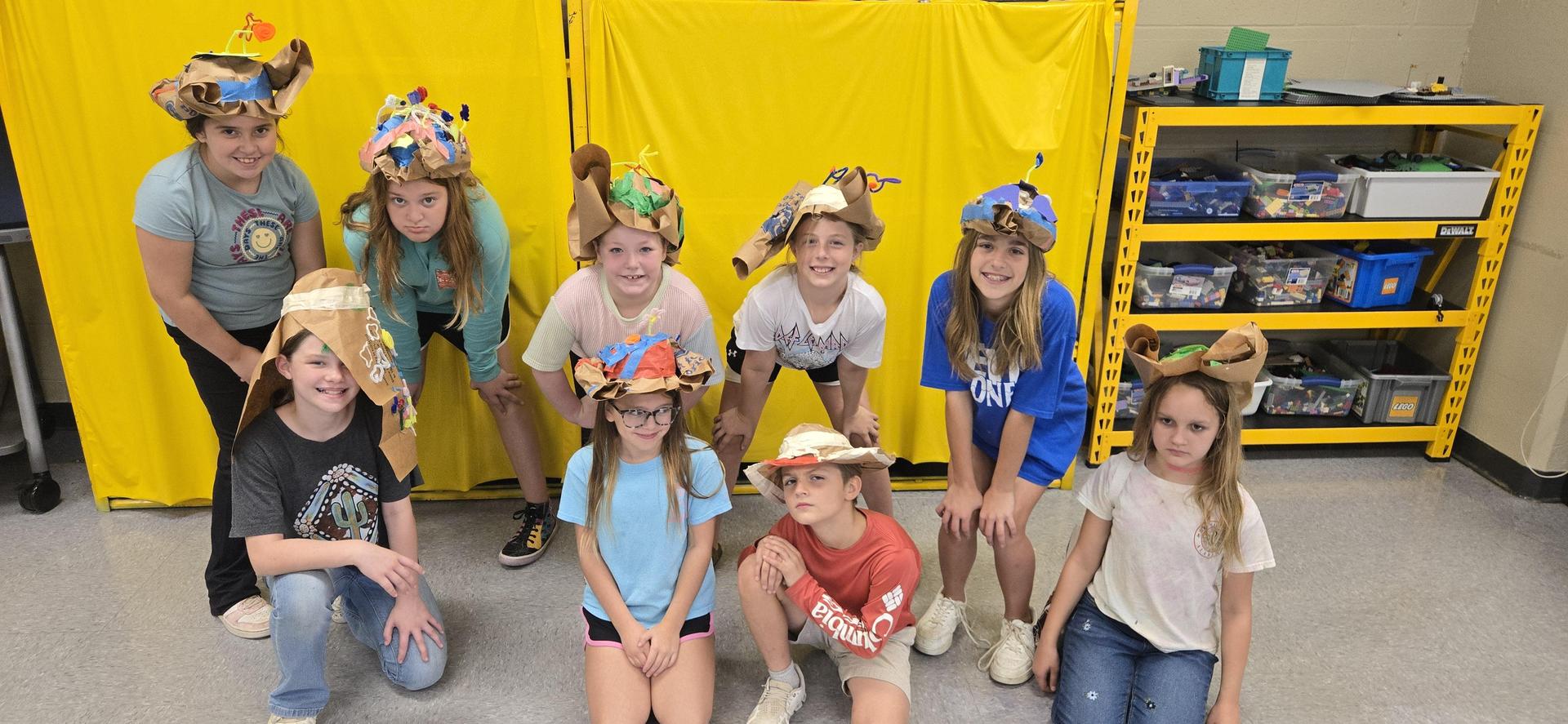 Learn Grow Eat and Go hats