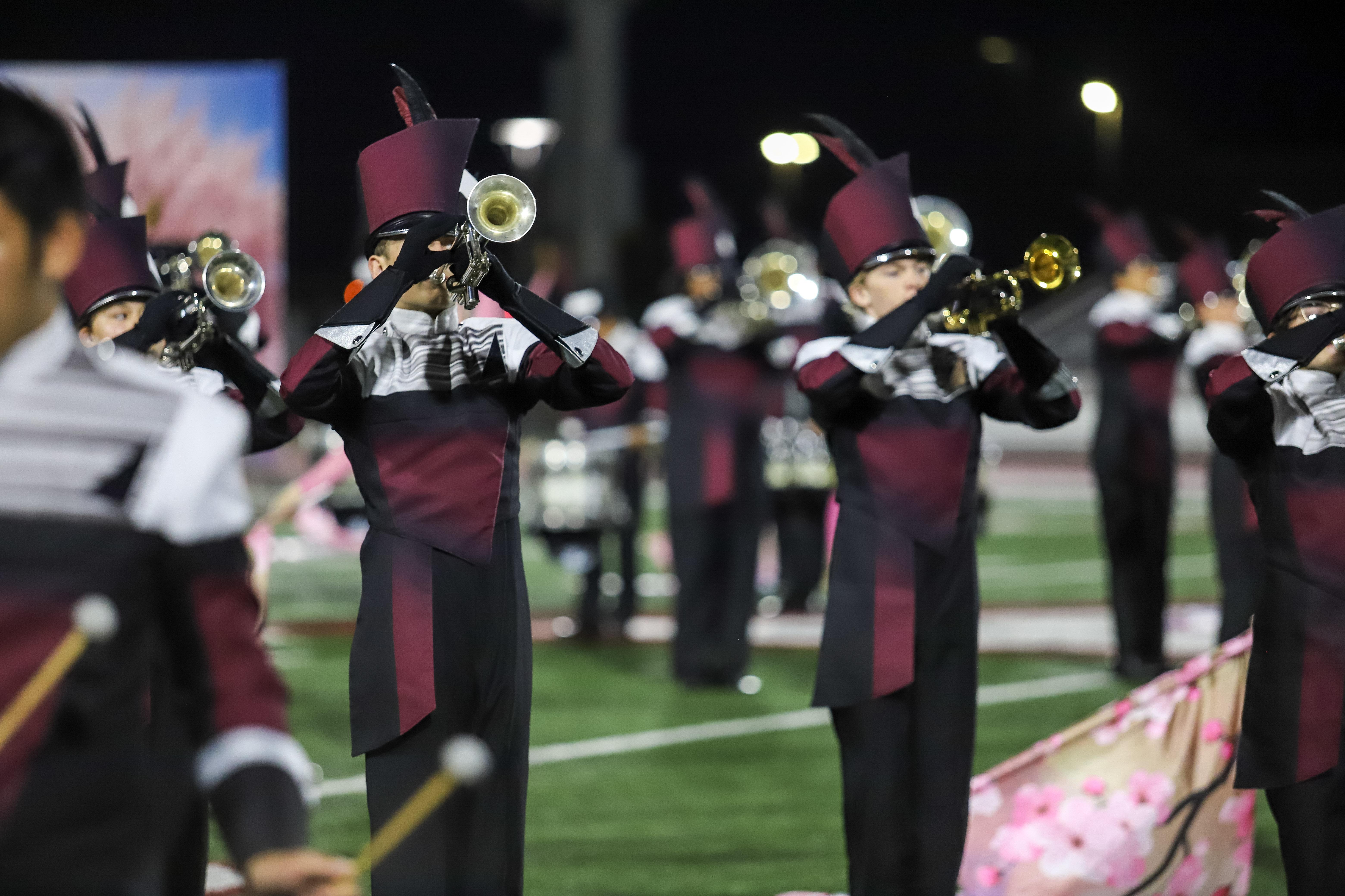 Davenport High School band performance
