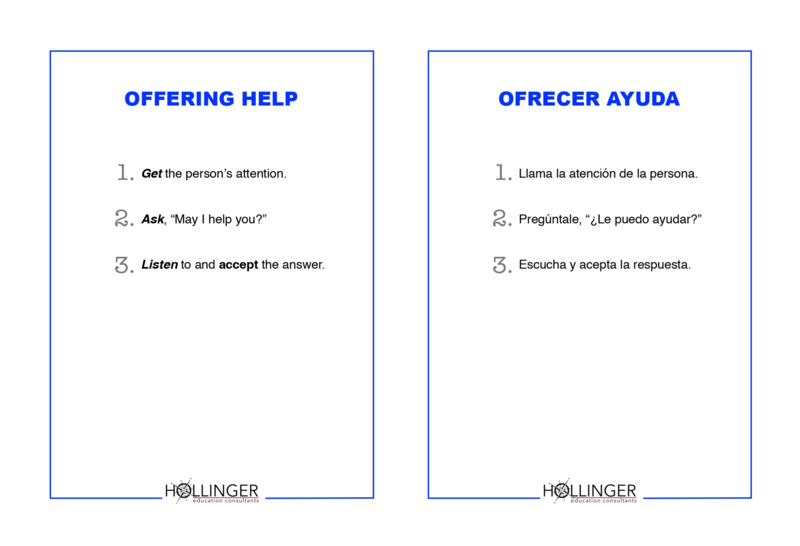 Project RESSPECT: Offering Help/Ofrecer Ayuda