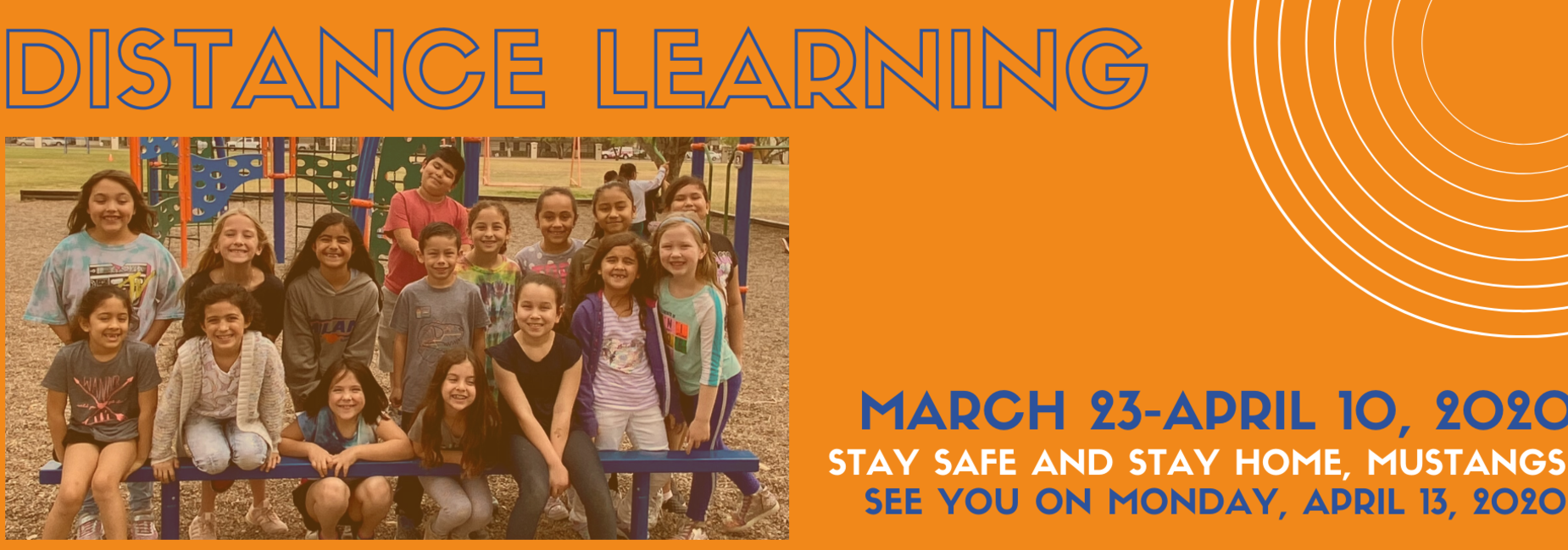 Distance Learning, March 23-April 10, 2020