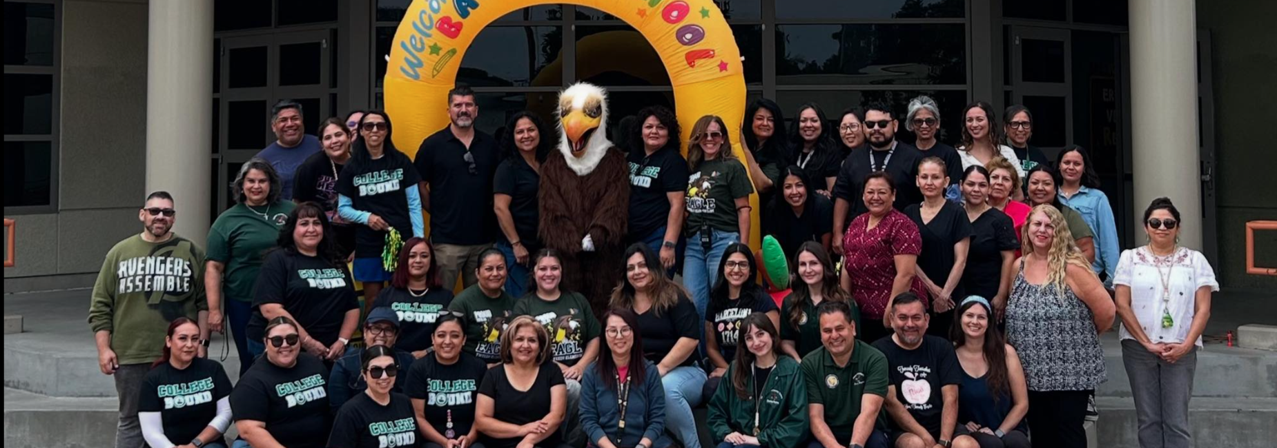 Back to school staff photo