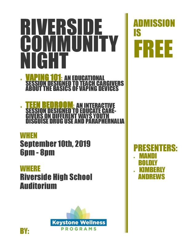 Riverside Community Night - Parents You Don't Want to Miss This! Featured Photo
