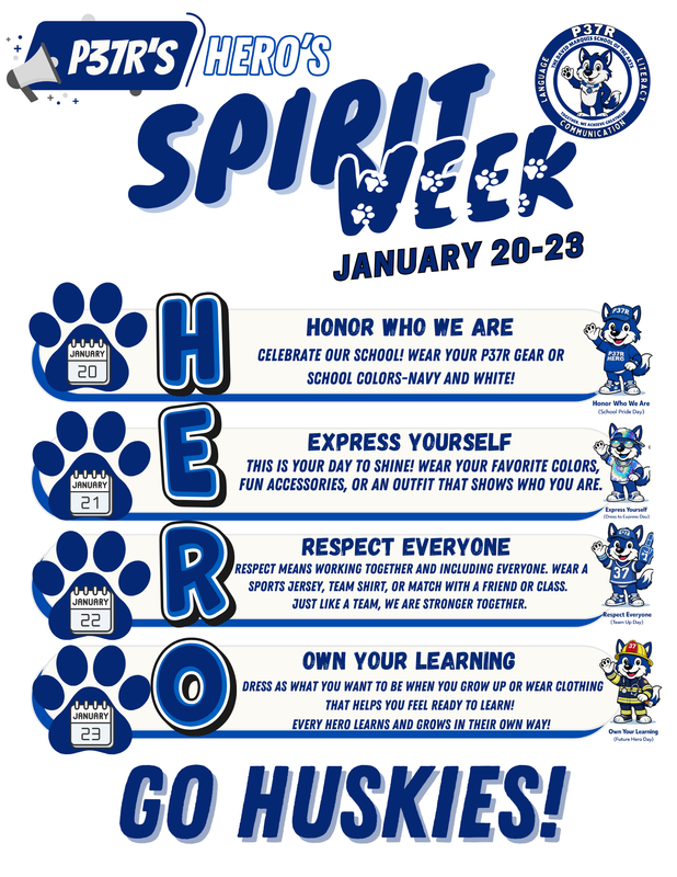 Hero's School Spirit Week!