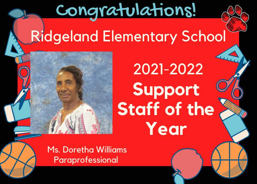 RES Support Staff of the Year