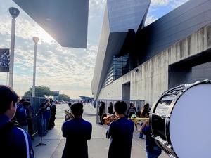 band welcomes students