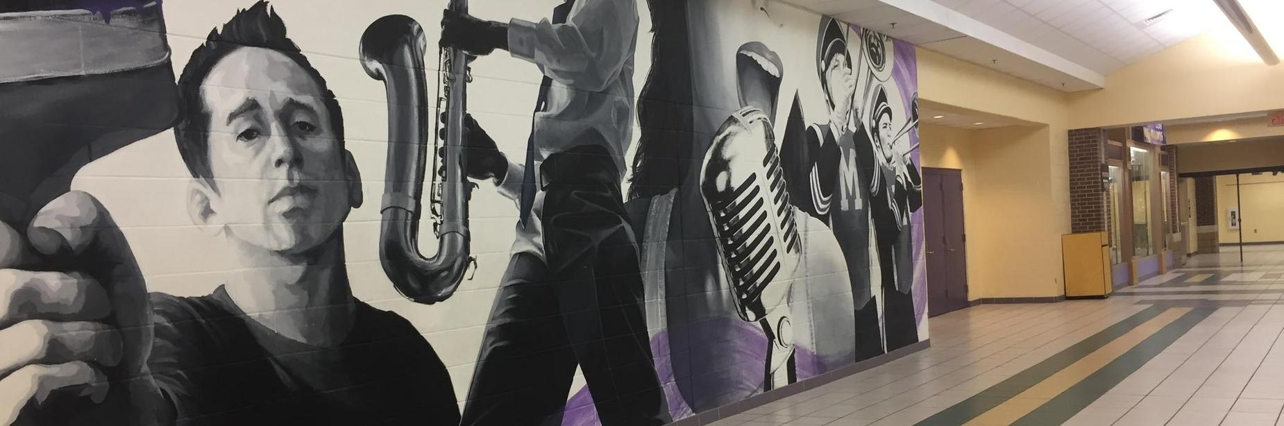 MHS Fine Arts Mural