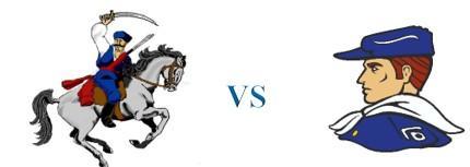 Max versus Garrison logo