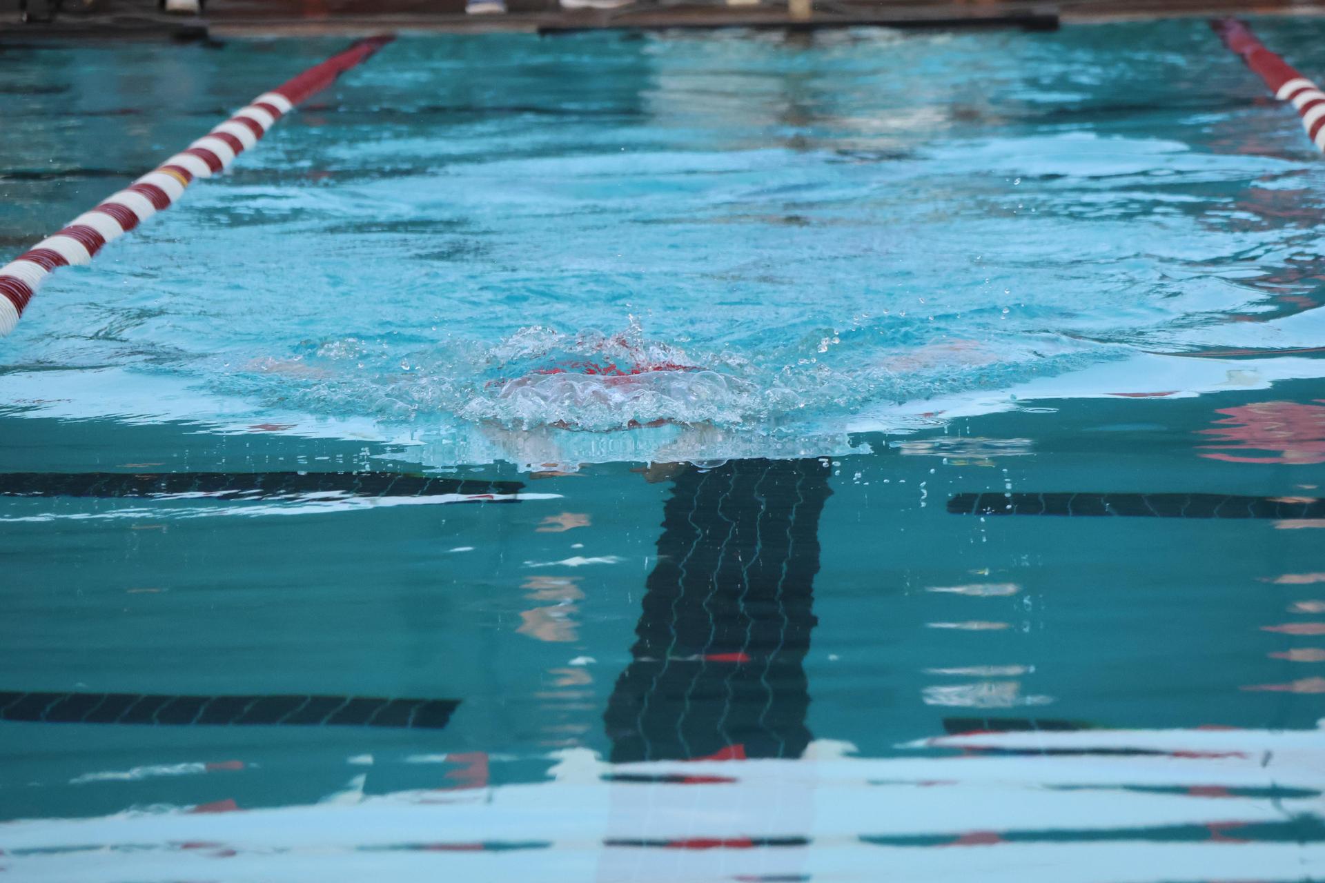 Katie Rodriguez swimming