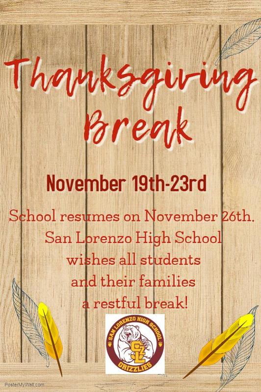 Thanksgiving Break Featured Photo
