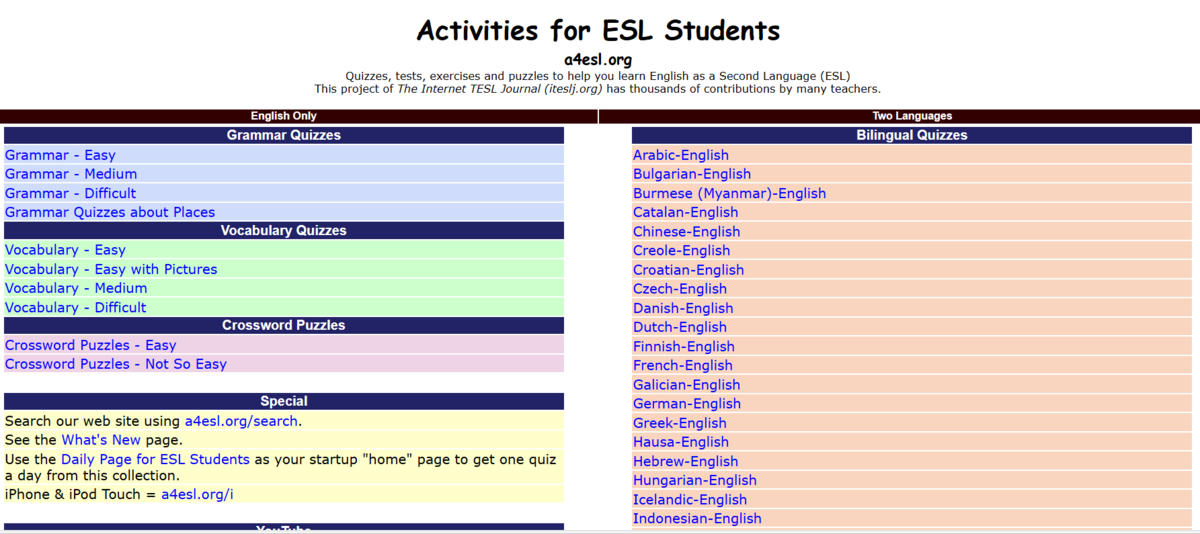 A4ESL