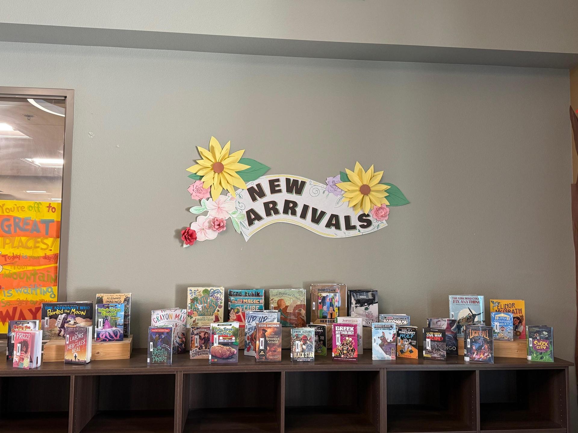 Check out the new books!