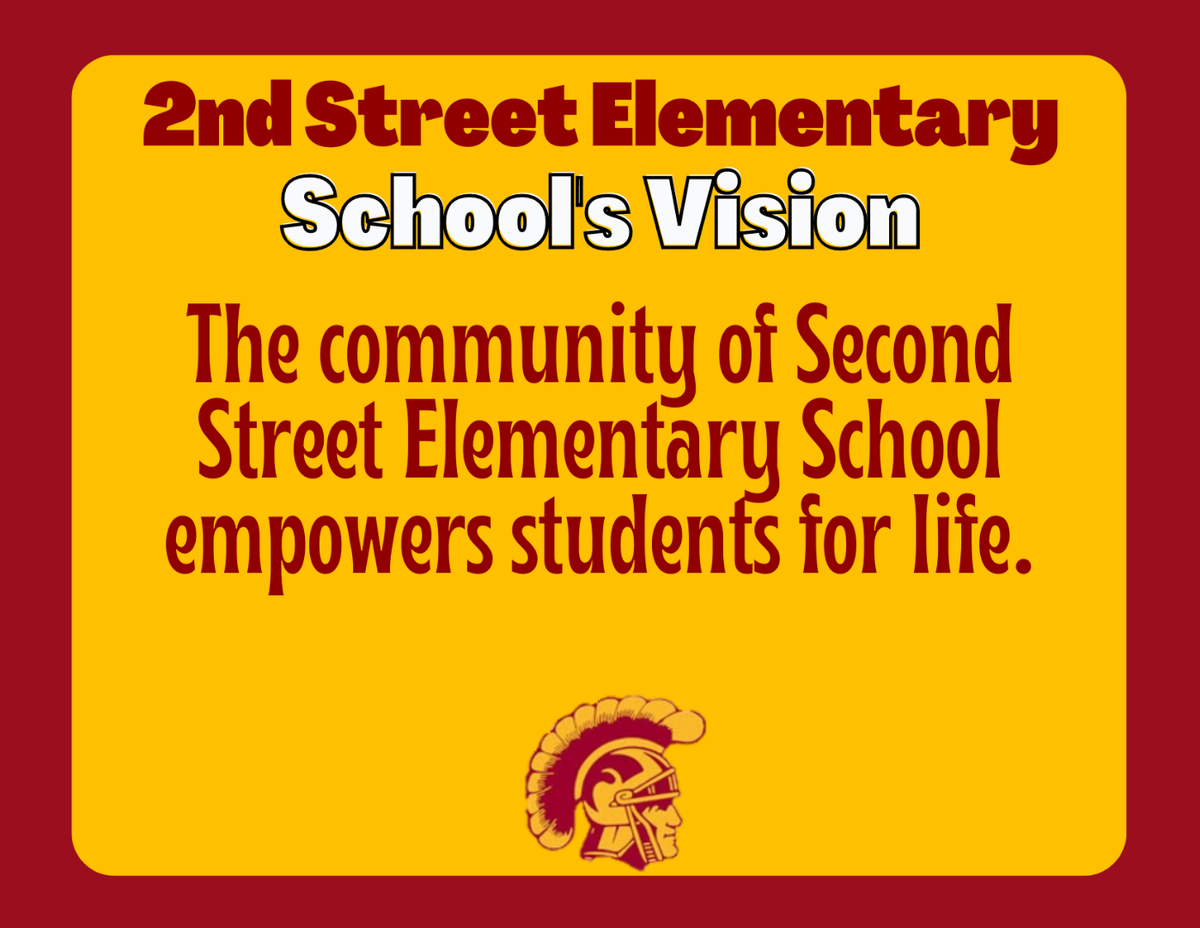 Vision and Mission – Our School – 2nd Street Elementary