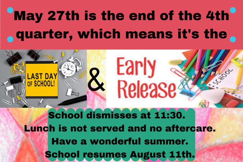 End of the school year! Featured Photo