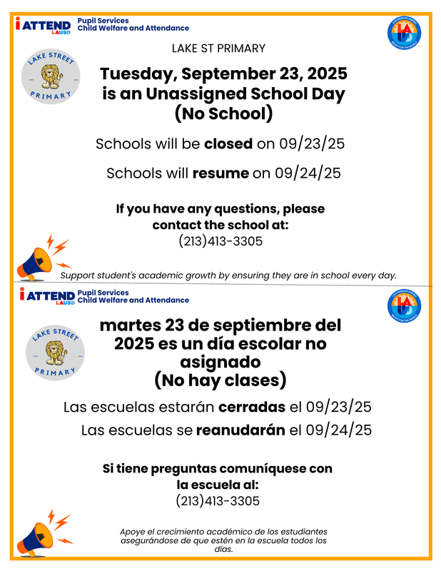 9/23/25 No School