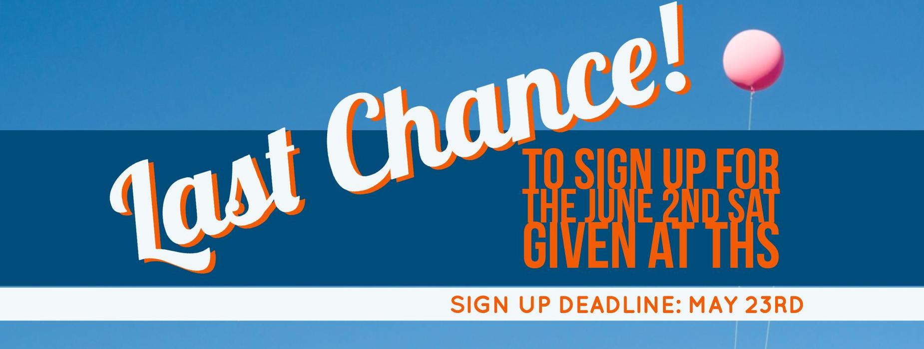 SAT Sign up