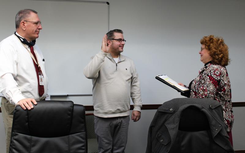 Chris Cook Swearing in