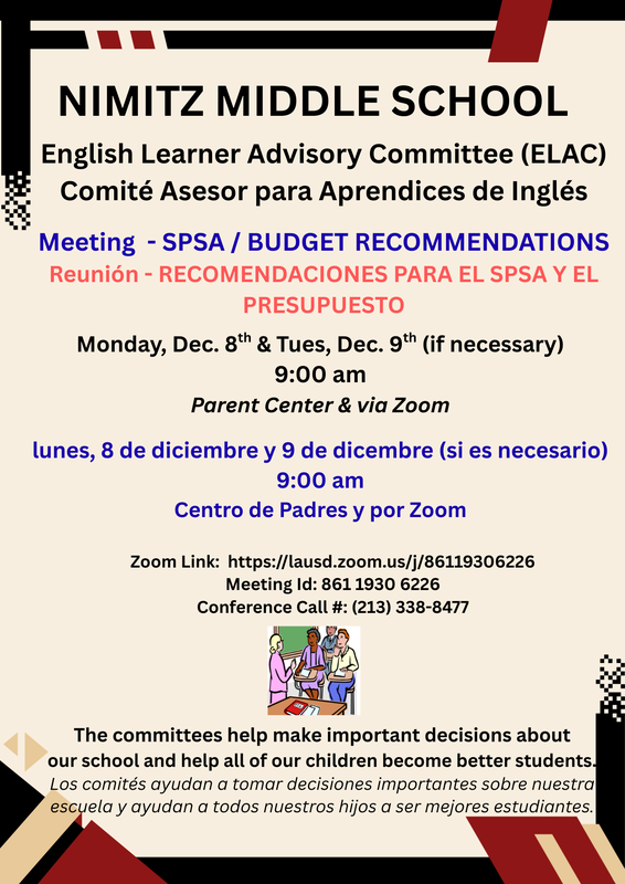 ELAC Meeting