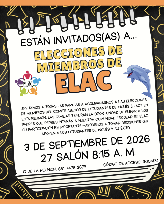ELAC Flyer Spanish