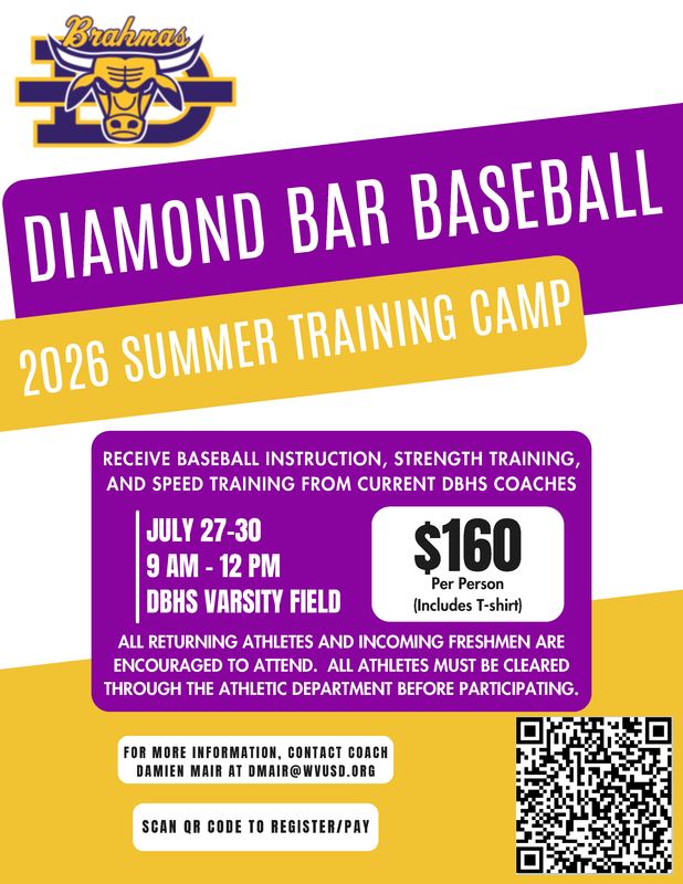Summer Sports Camps - Info/Flyers 2026