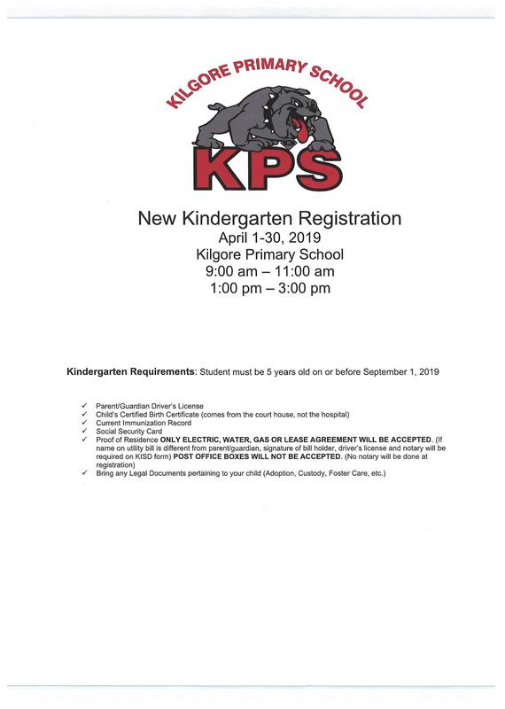 2019-2020 KINDERGARTEN REGISTRATION - APRIL 1-30 Featured Photo