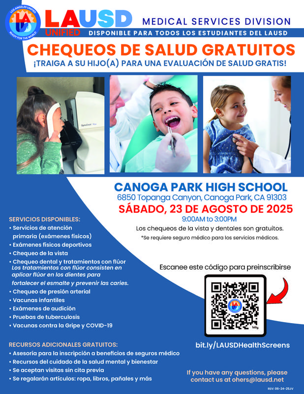 ¡TRAIGA A SU HIJO(A) PARA UNA EVALUACIÓN DE SALUD GRATIS