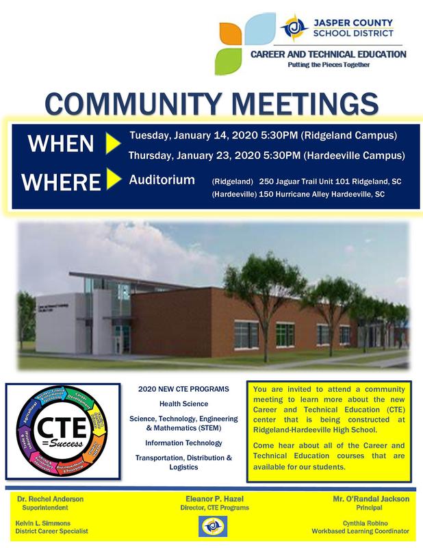 Career and Technical Education Community Meetings Featured Photo