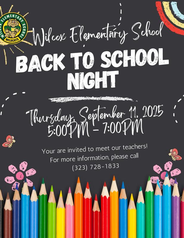 Back to School Flyer