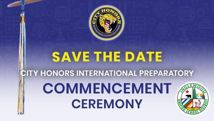 Save the Date - Commencement Ceremony - June 3, 2025