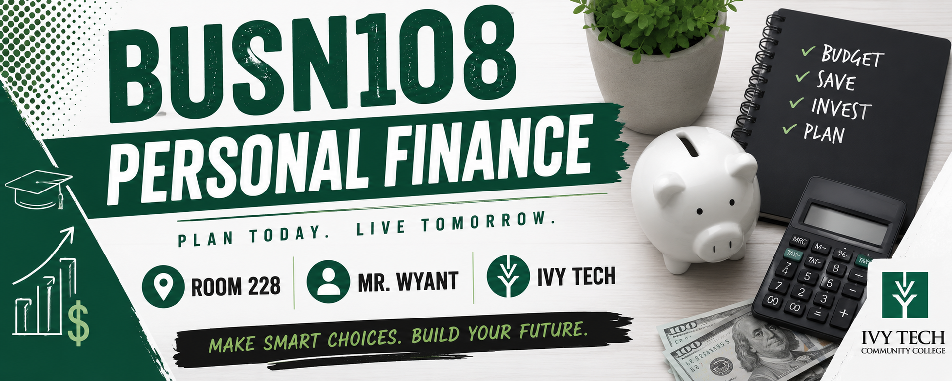 BUSN 108 Personal Finance Banner