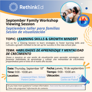 Rethink Ed flyer